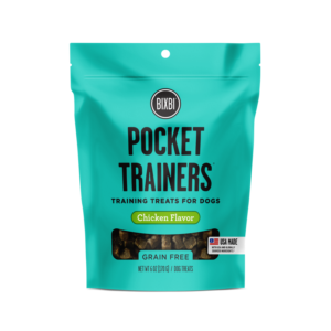 Pocket Trainers Dog Treats by Bixbi - Chicken Flavor