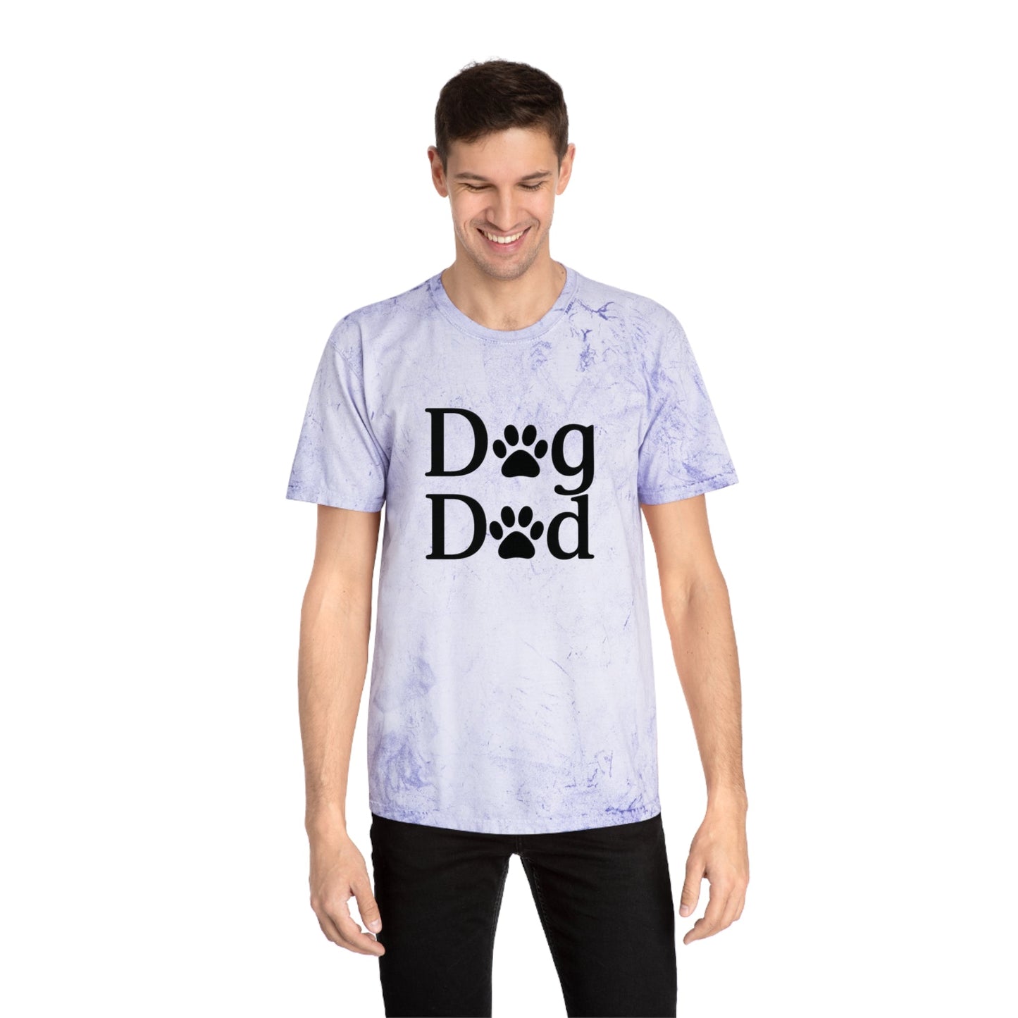 Color Blast Dog Dad Tee Sizes Small - 3XL (4 colors)