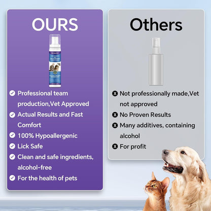 Dog Anal Gland Spray Relief Anti Itch Odor Control Safe Cats 4oz