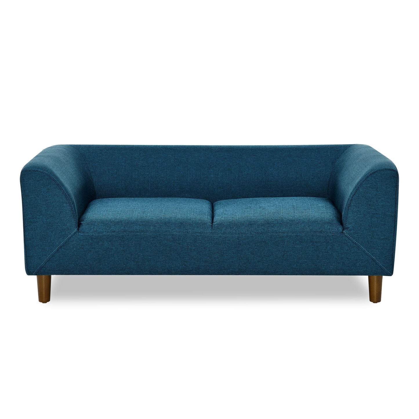 Modern Rectangular Pet Sofa With Backrest And Armrests For Small And Medium Dogs, Soft Cushion