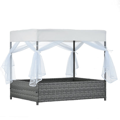 Dog Bed With Curtain