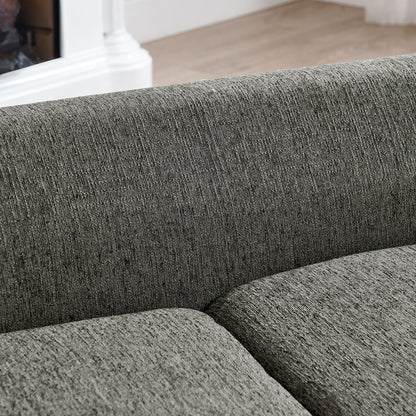 Modern Rectangular Pet Sofa With Backrest And Armrests For Small And Medium Dogs, Soft Cushion